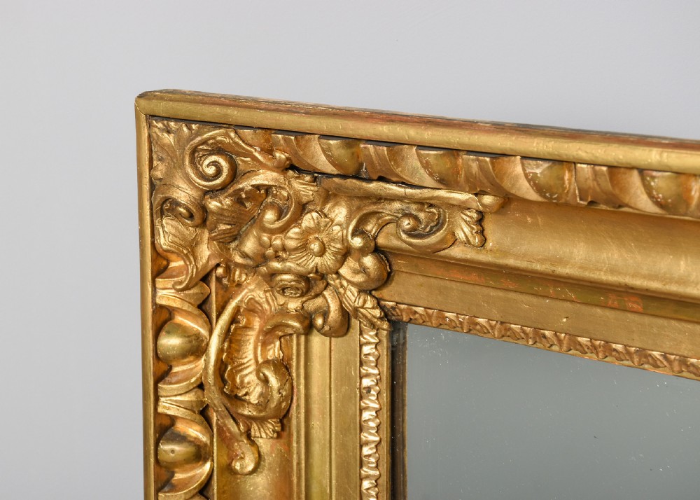 Large Carved & Gilded Mirror View III