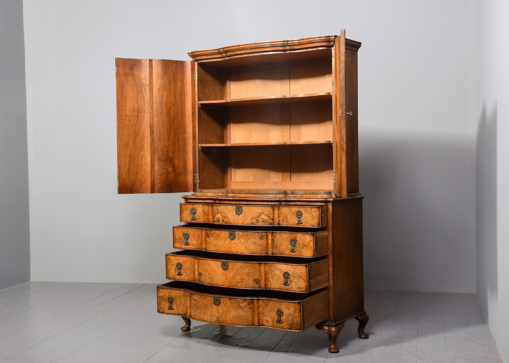 Dutch Style Shaped Cabinet on Chest View II