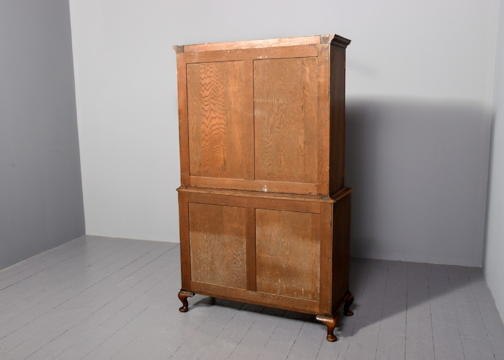 Dutch Style Shaped Cabinet on Chest View XIV