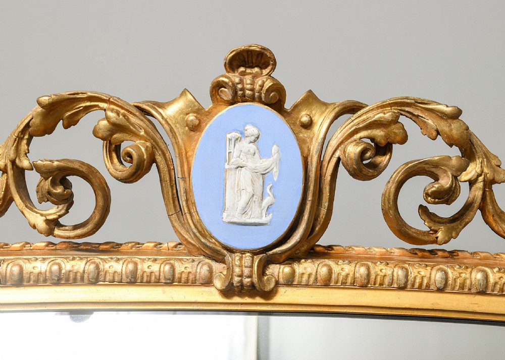 Edinburgh Made Gilded Overmantel Mirror View VI