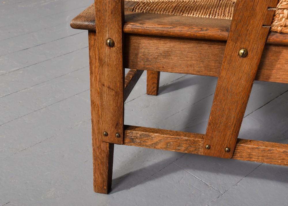 A Large Oak Framed Orkney Chair View VI