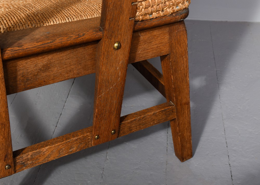 A Large Oak Framed Orkney Chair View VII