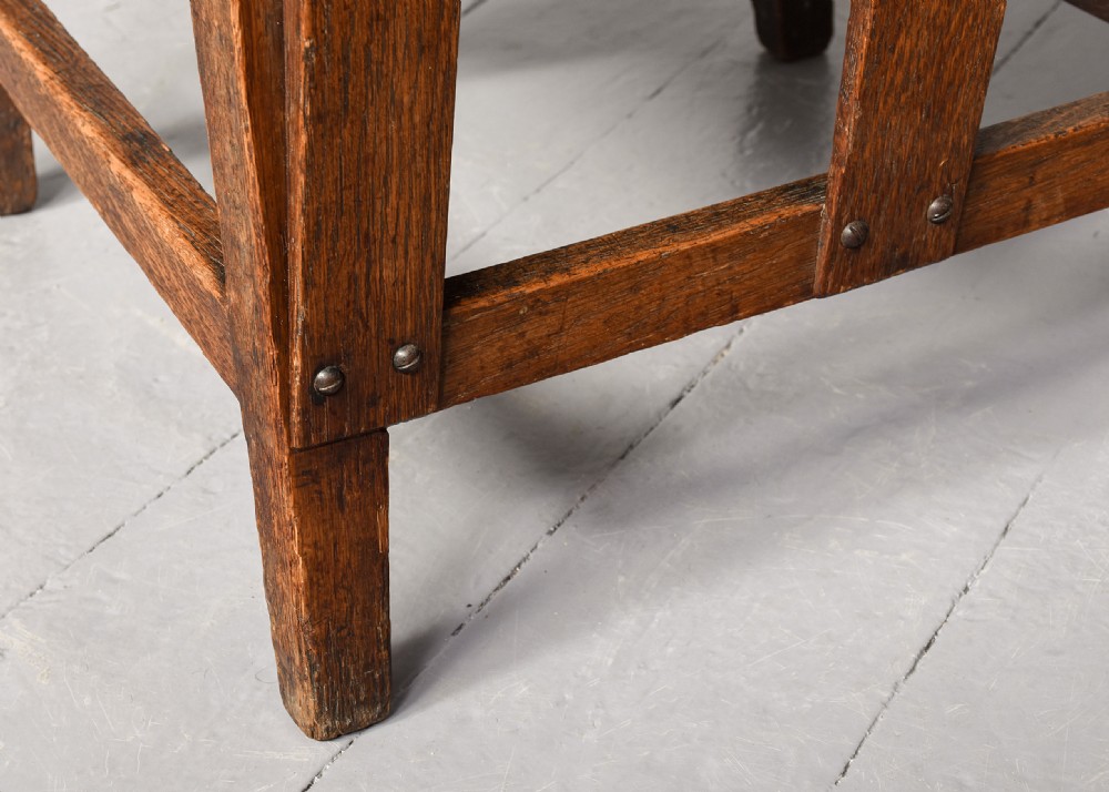 Large Oat-Straw Oak Framed Orkney Chair View IV