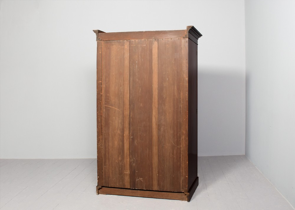 William IV Mahogany Two-Door Robe View II
