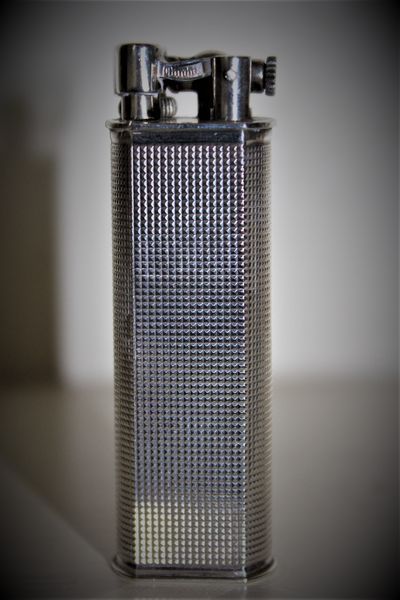 Solid Silver Dunhill Sylphite Gas Lighter
