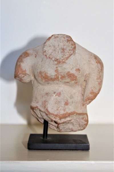 Ancient Greek or Roman Terracotta Torso
