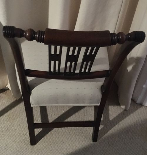 GEORGE III TOWNHOUSE CHAIR - ADDITIONAL PHOTO 1