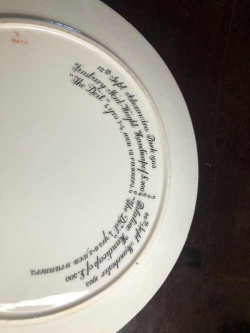 BROOMHEADCOLTONFOX SOUVENIR PLATE - ADDITIONAL PHOTO 2