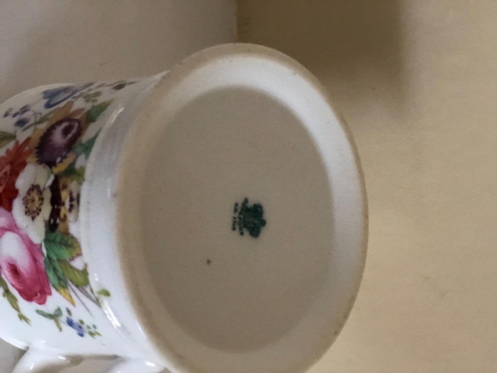 Hand Painted 19th Century Coalport Mug View II