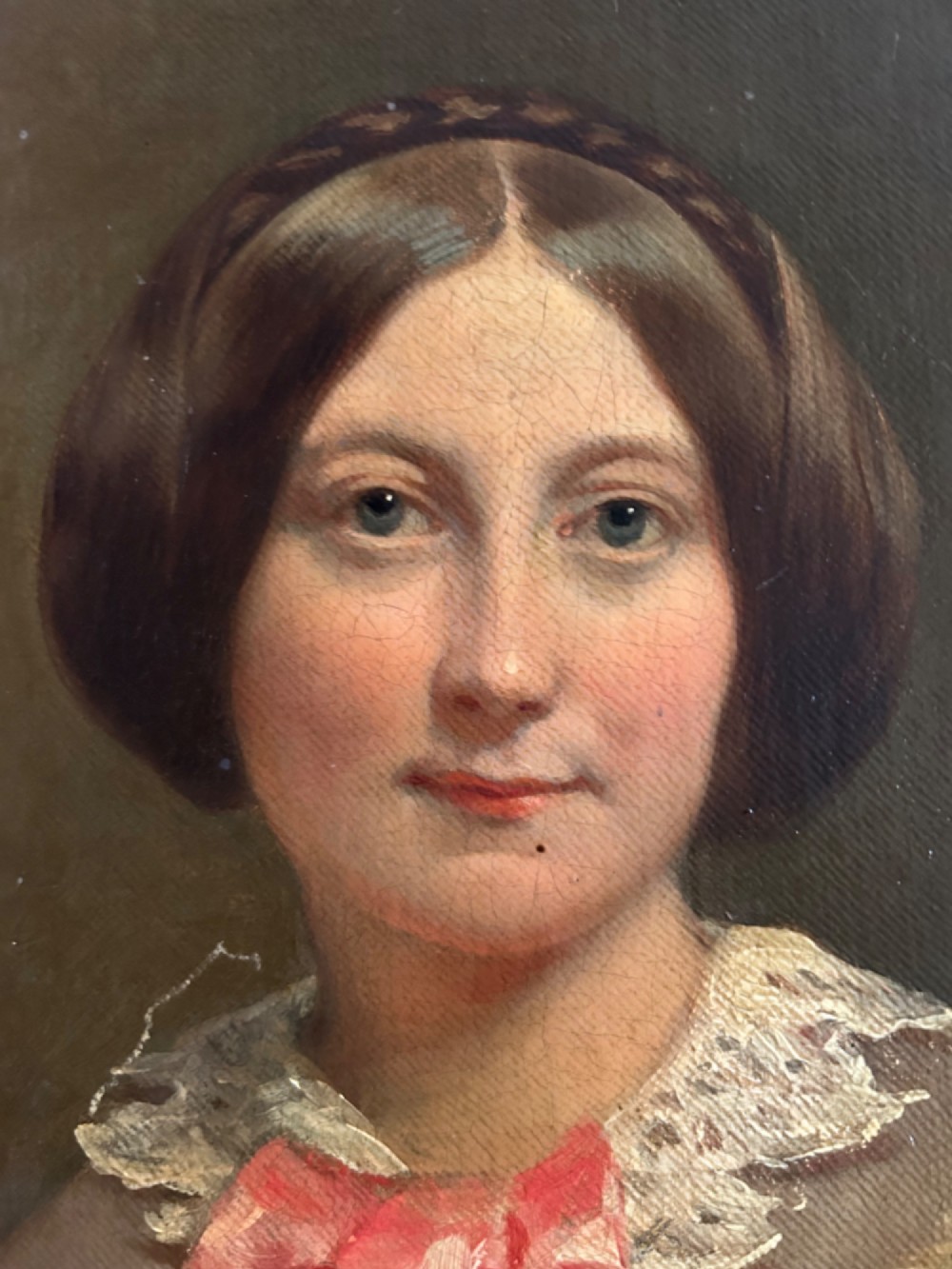 A Victorian Oil Painting of a Lady View III