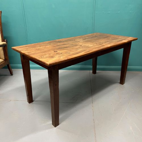 early 19th century french elm farmhouse table - CATEGORY: ANTIQUE TABLES - DATED 1800