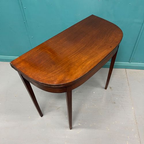 GEORGIAN BOW FRONT SIDE TABLE - ADDITIONAL PHOTO 2