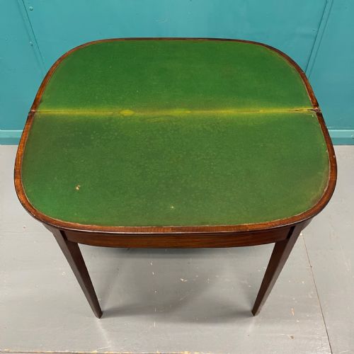 GEORGIAN BOW FRONT SIDE TABLE - ADDITIONAL PHOTO 5