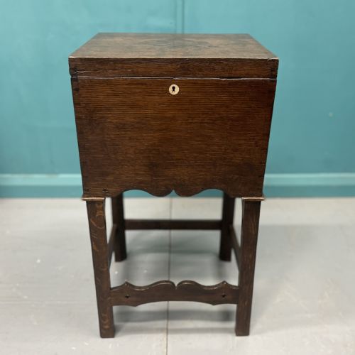 MID VICTORIAN CELLARETTE BY ELKINGTON CO - ADDITIONAL PHOTO 2