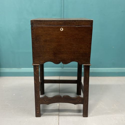 MID VICTORIAN CELLARETTE BY ELKINGTON CO - ADDITIONAL PHOTO 3