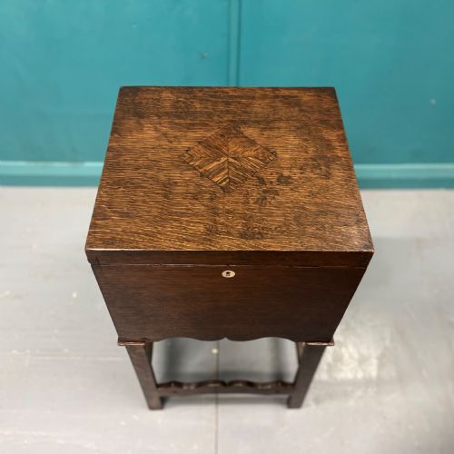 MID VICTORIAN CELLARETTE BY ELKINGTON CO - ADDITIONAL PHOTO 5