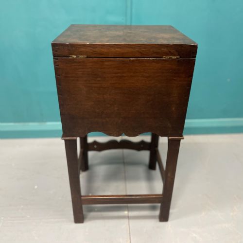 MID VICTORIAN CELLARETTE BY ELKINGTON CO - ADDITIONAL PHOTO 7