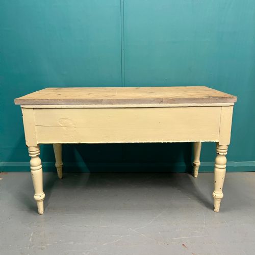 ANTIQUE PINE SERVER OR WORK TABLE - ADDITIONAL PHOTO 7