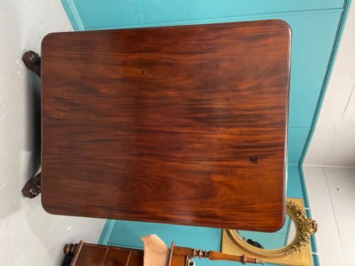 8 SEATER LATE GEORGIAN PEDESTAL DINING TABLE - ADDITIONAL PHOTO 3