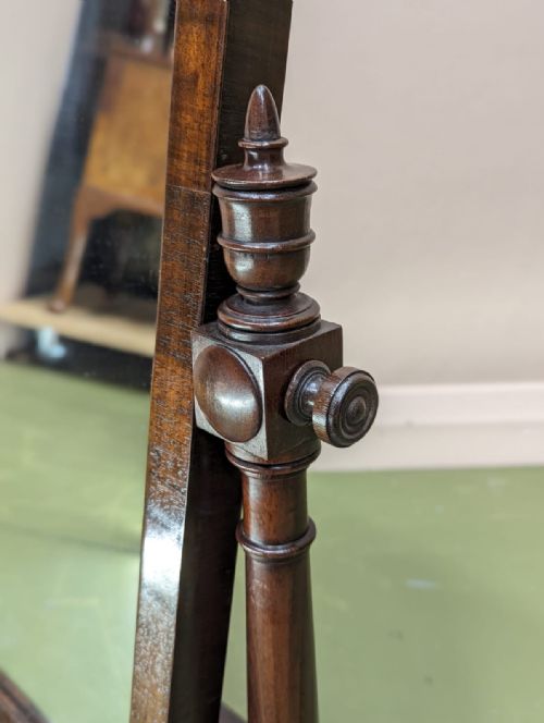 GRAND SCALE GEORGIAN DRESSING TABLE MIRROR - ADDITIONAL PHOTO 1