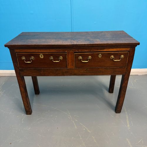 LATE 18TH CENTURY OAK DRESSER BASE - ADDITIONAL PHOTO 6