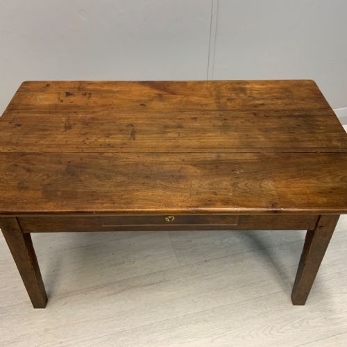 FRENCH ANTIQUE CHERRY COFFEE TABLE - ADDITIONAL PHOTO 3