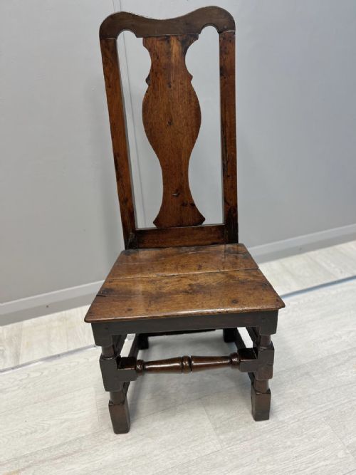 PAIR OF EARLY 18TH CENTURY OAK CHAIRS - ADDITIONAL PHOTO 1