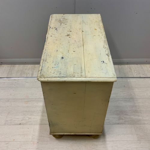 19TH CENTURY PAINTED CHEST OF DRAWERS - ADDITIONAL PHOTO 8