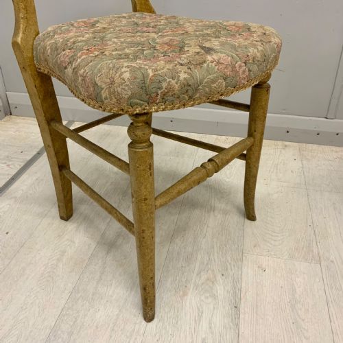 PAIR OF SCUMBLE GLAZED BALLOON BACK SIDE CHAIRS - ADDITIONAL PHOTO 2