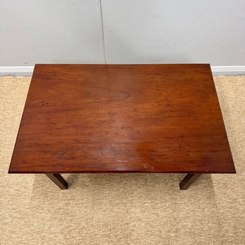 EDWARDIAN MAHOGANY COFFEE TABLE - ADDITIONAL PHOTO 3