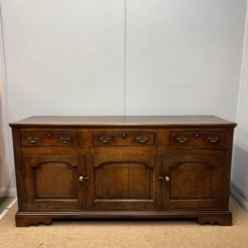 18th Century Georgian Oak Dresser Base