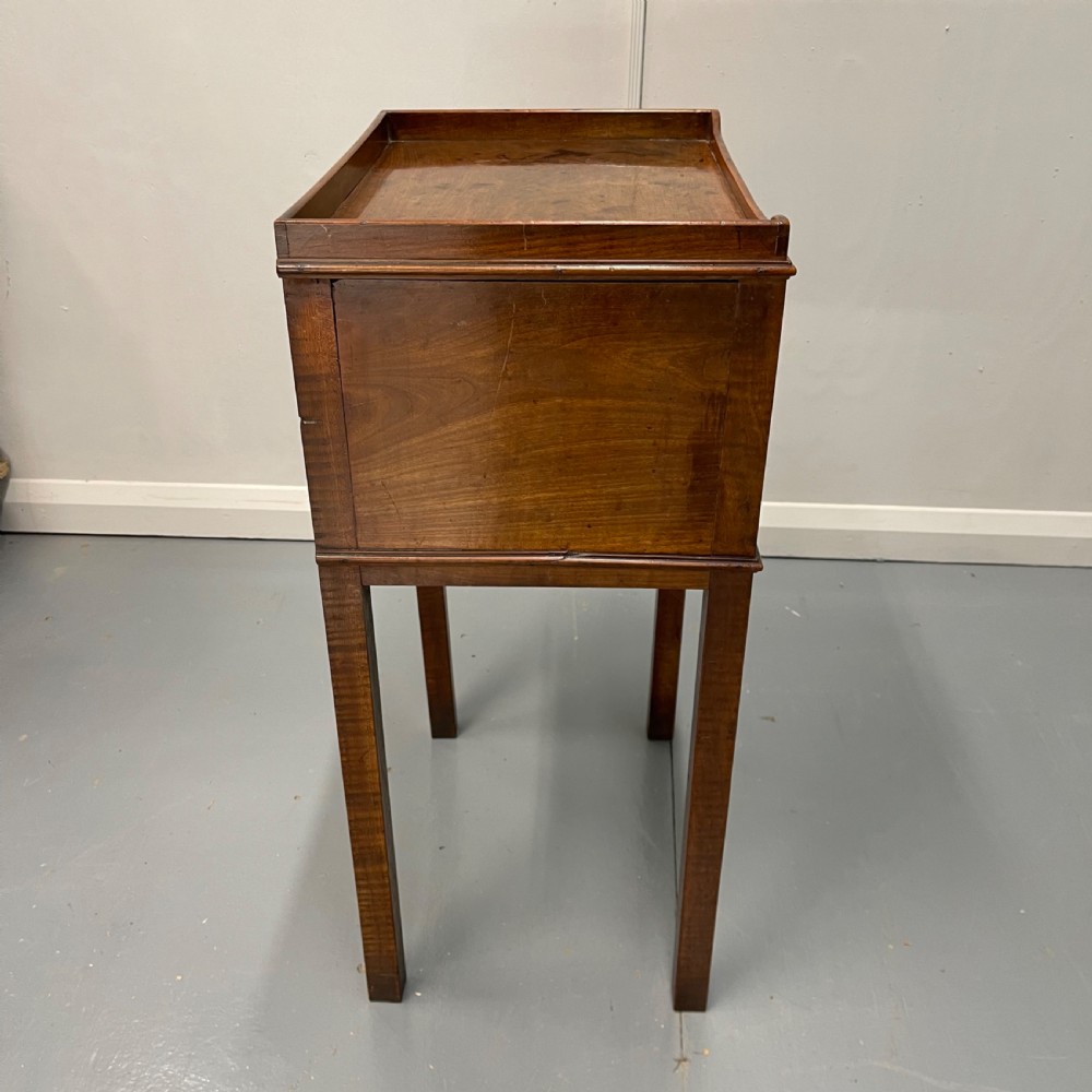 Georgian two door side cabinet or lamp table View IV