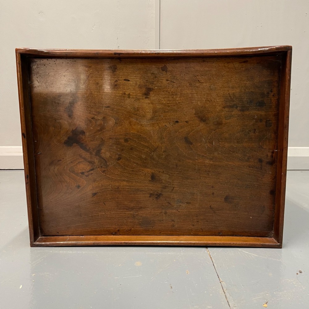 Georgian two door side cabinet or lamp table View VI