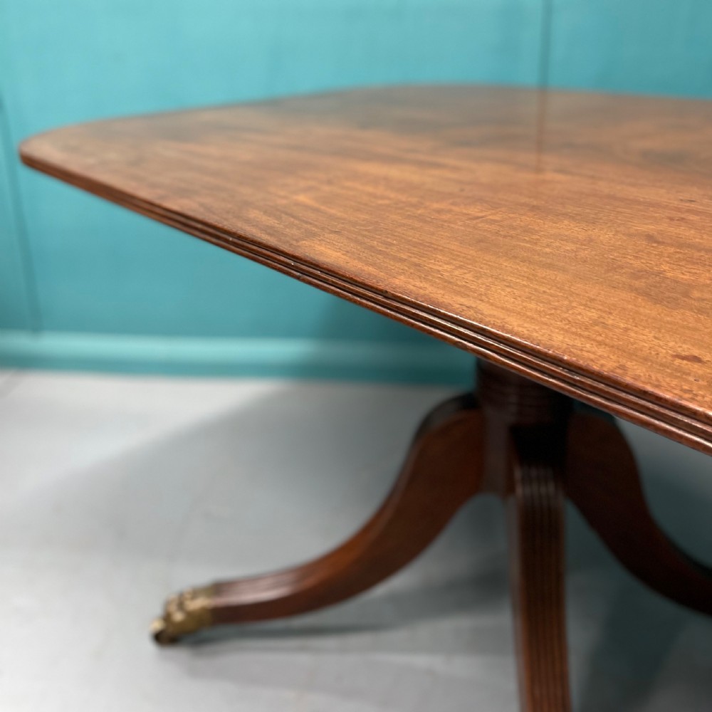 Georgian mahogany tilt top centre table View III