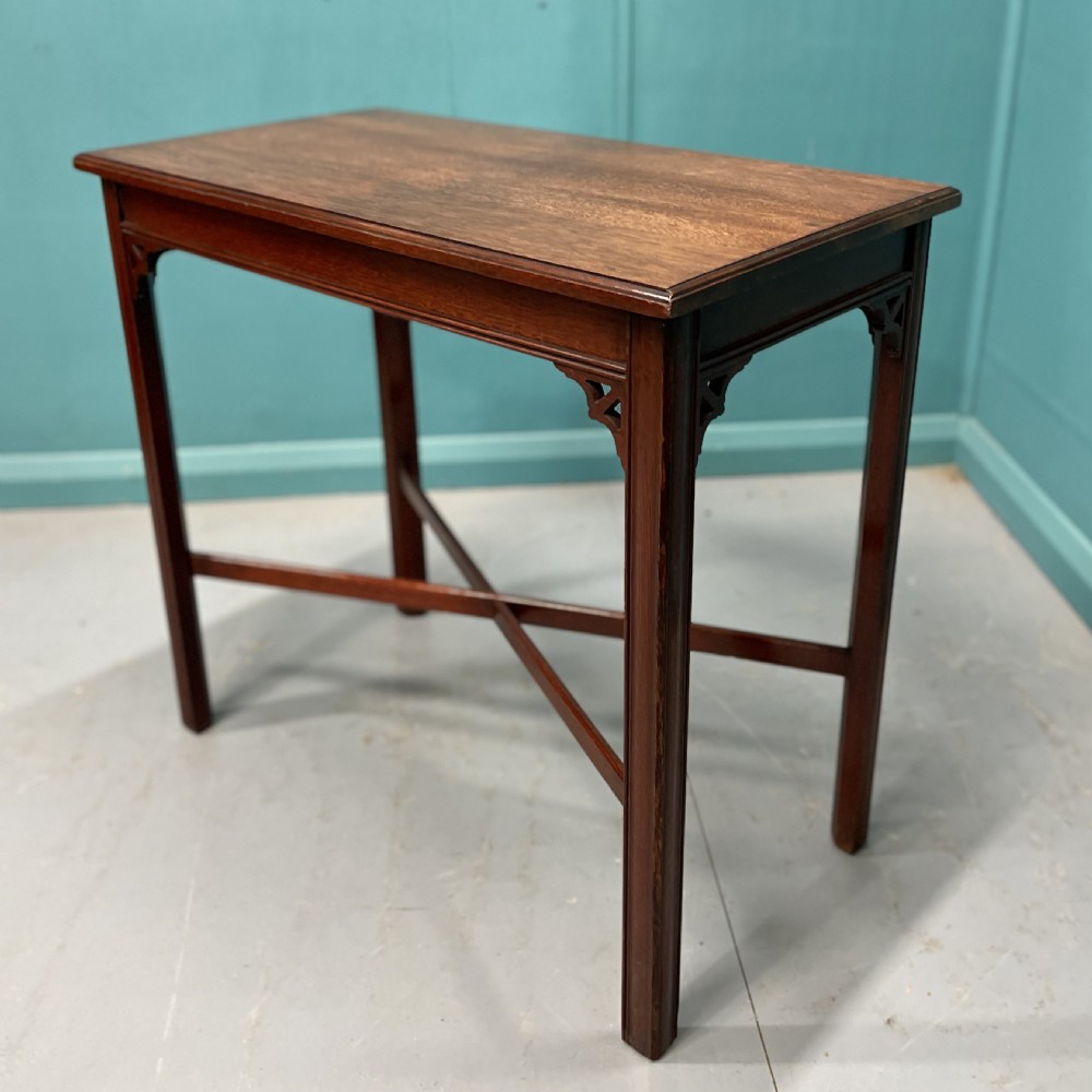 Chinese Chippendale revival side table