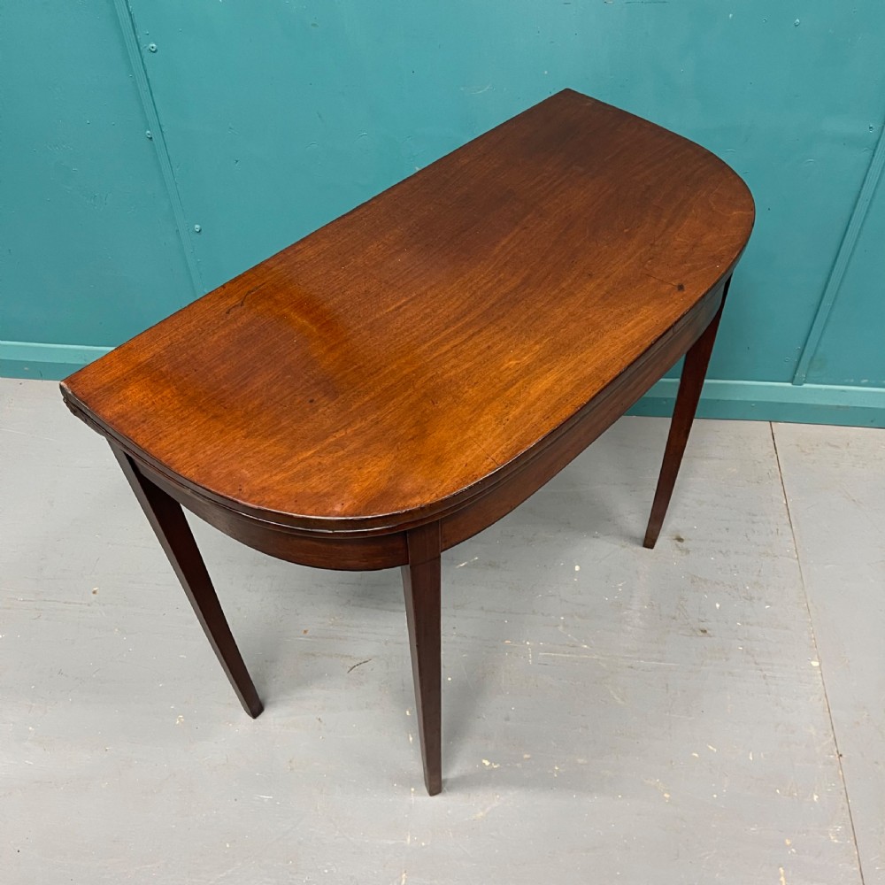 Georgian bow front side table View III