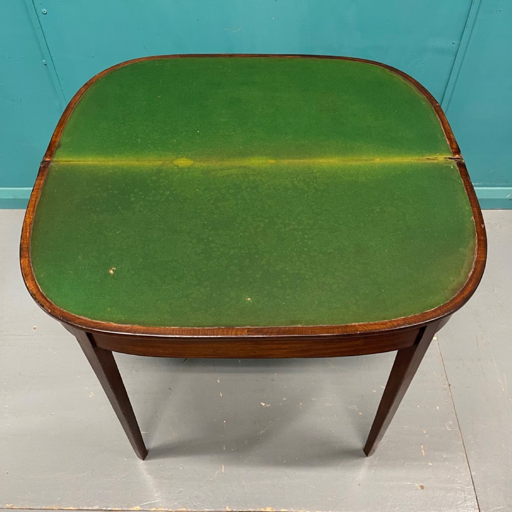 Georgian bow front side table View VI
