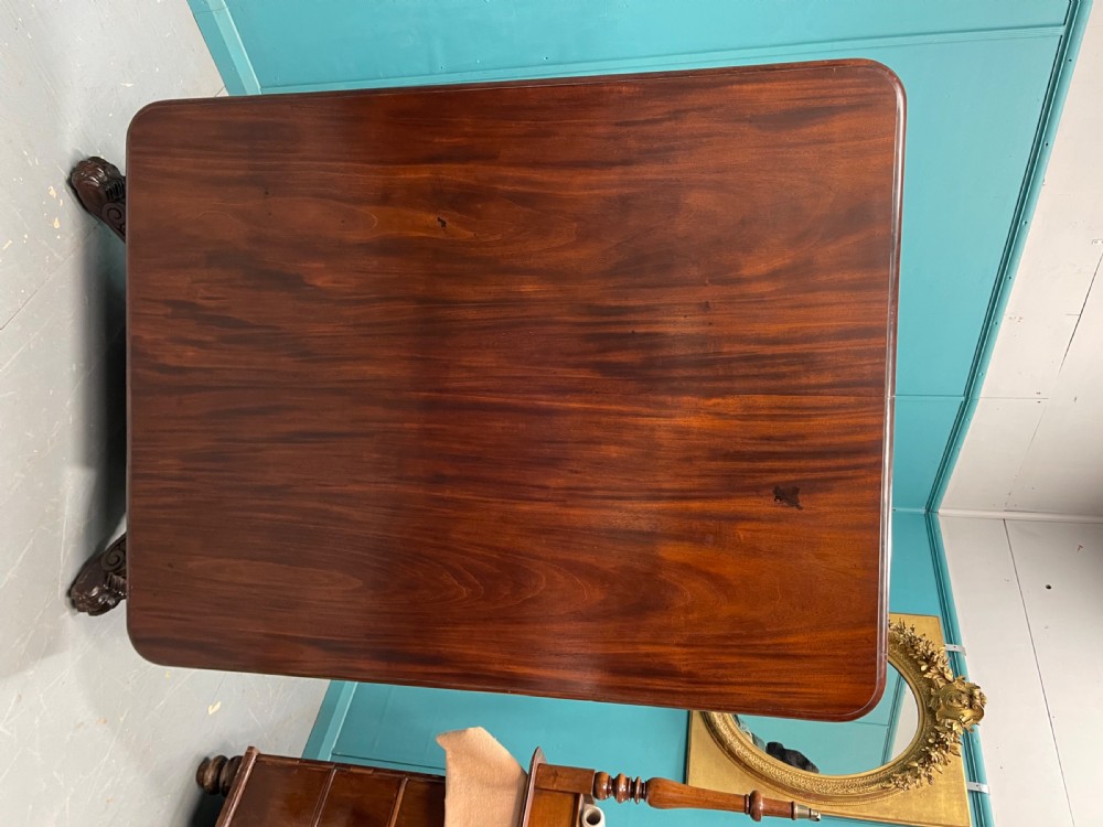 8 seater late Georgian pedestal dining table  View IV