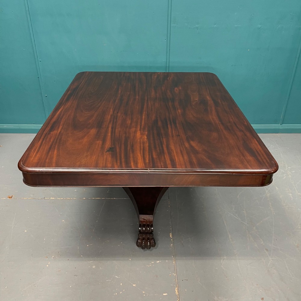 8 seater late Georgian pedestal dining table  View VI