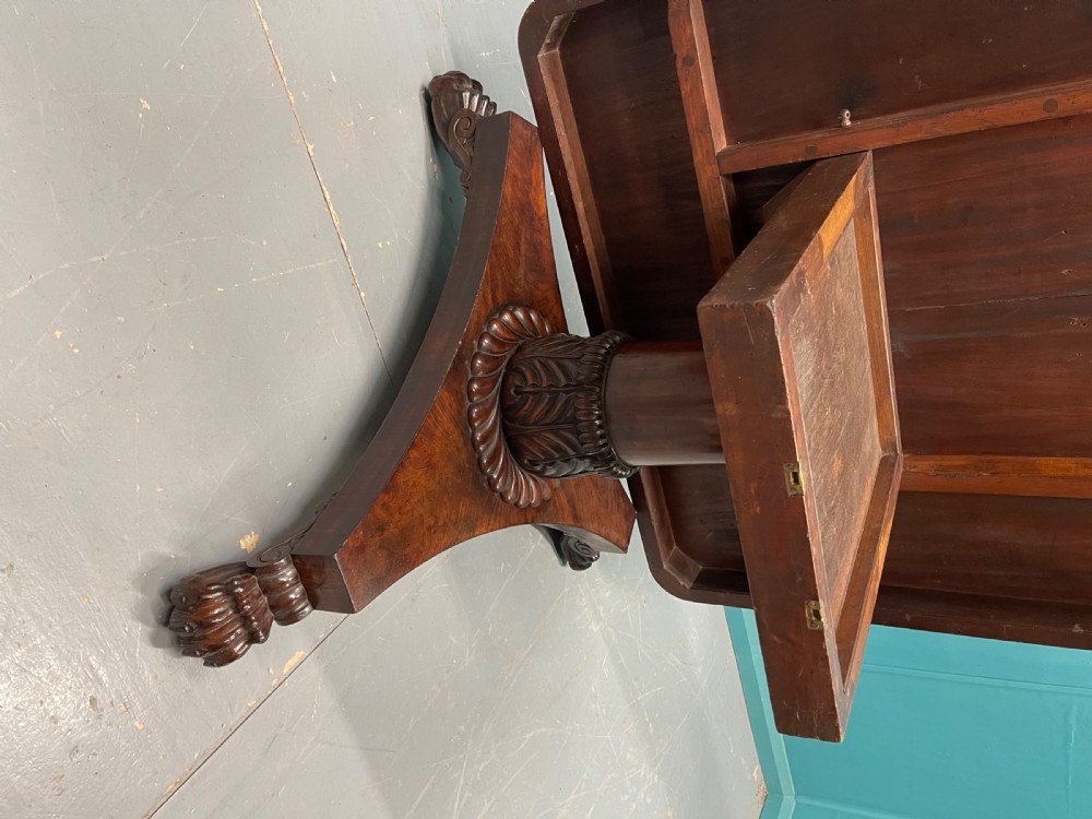 8 seater late Georgian pedestal dining table  View VII