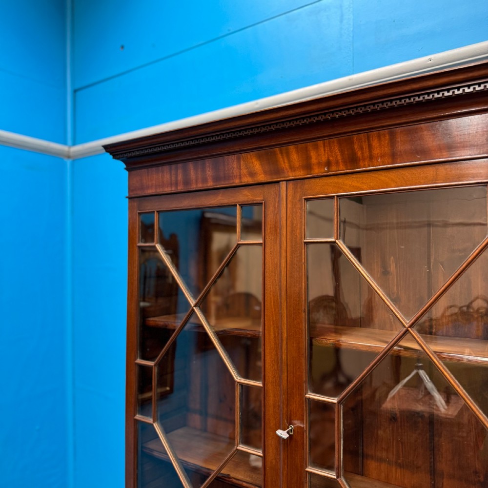 Georgian style bureau bookcase View VII