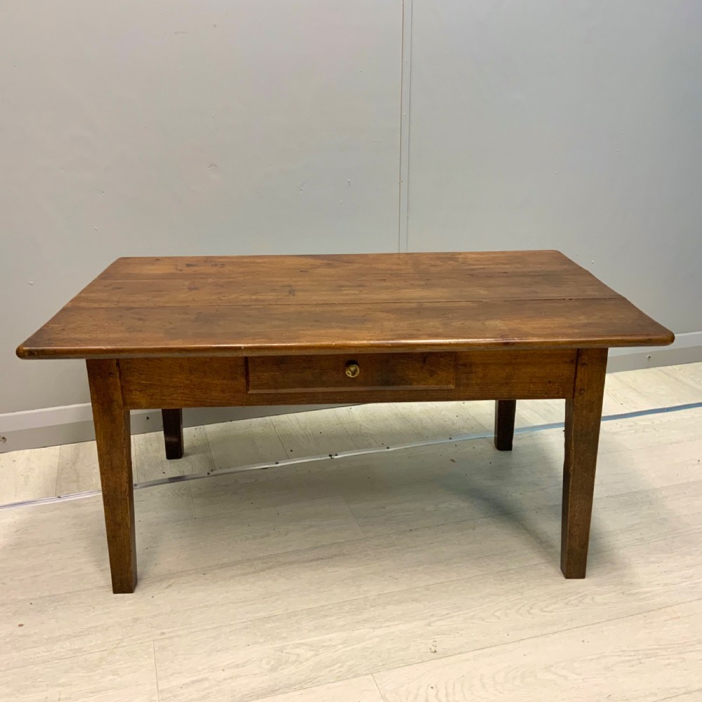 French antique cherry coffee table