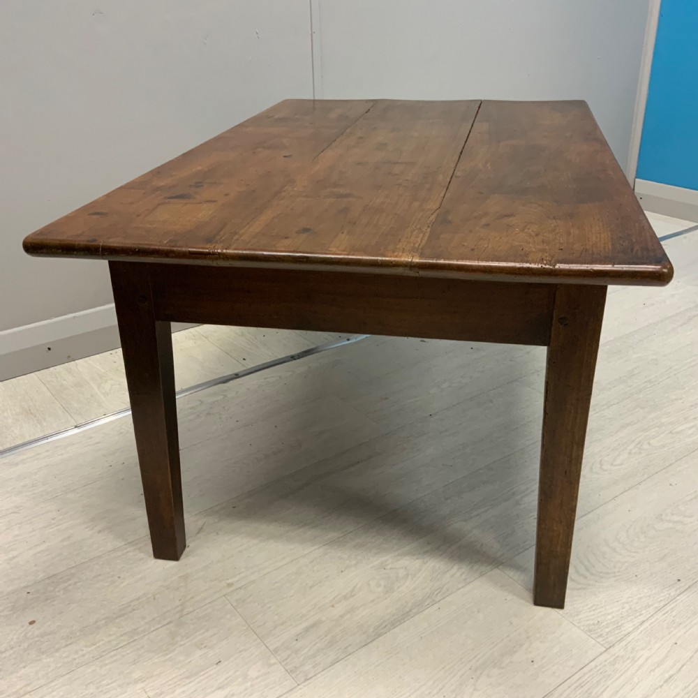 French antique cherry coffee table View V