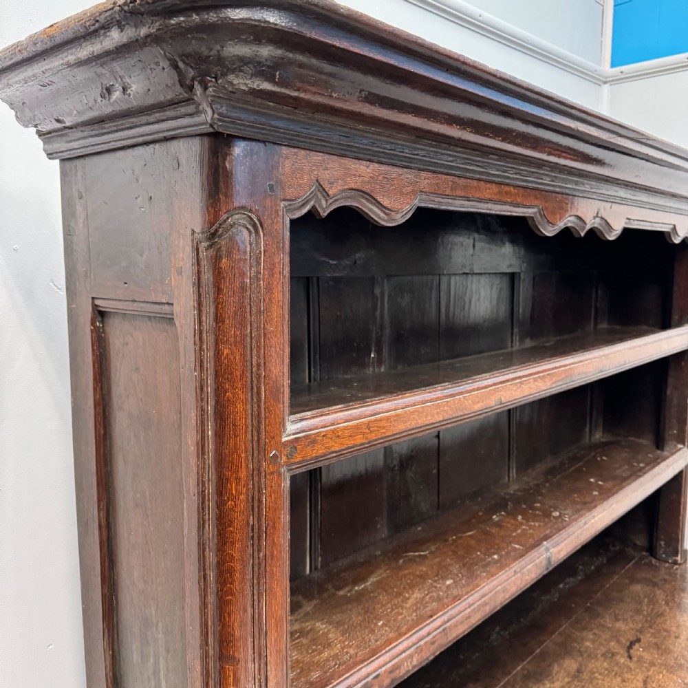 18th century French oak dresser View IX