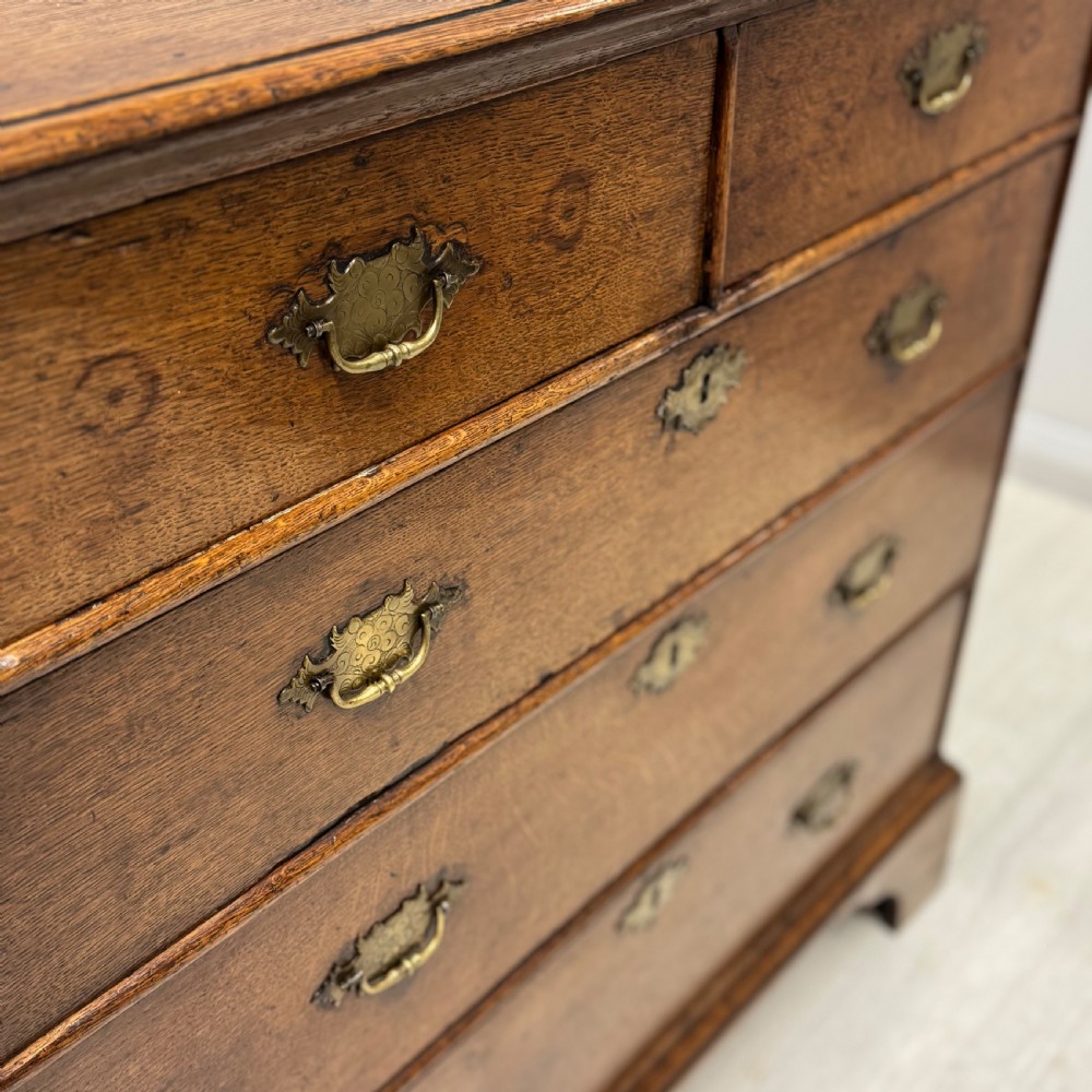 18th century oak chest of drawers  View VI