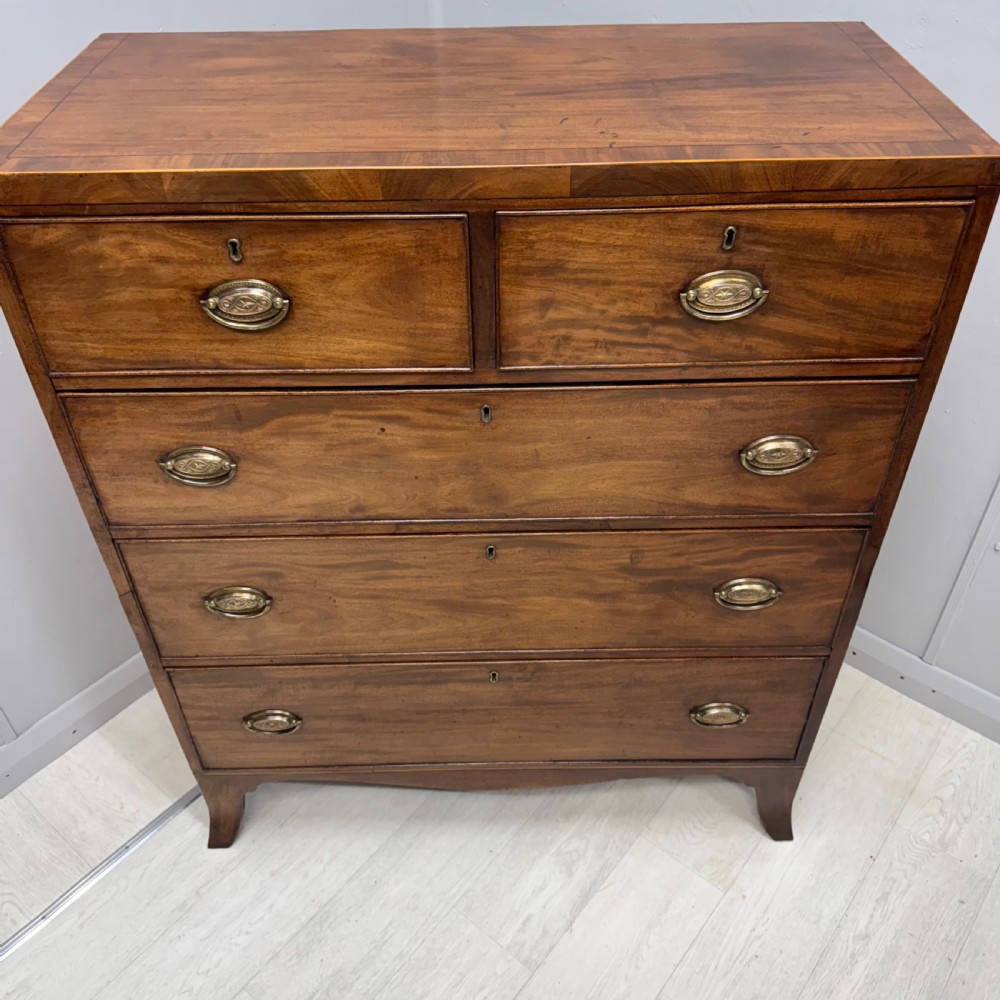 Regency mahogany chest of drawers View III