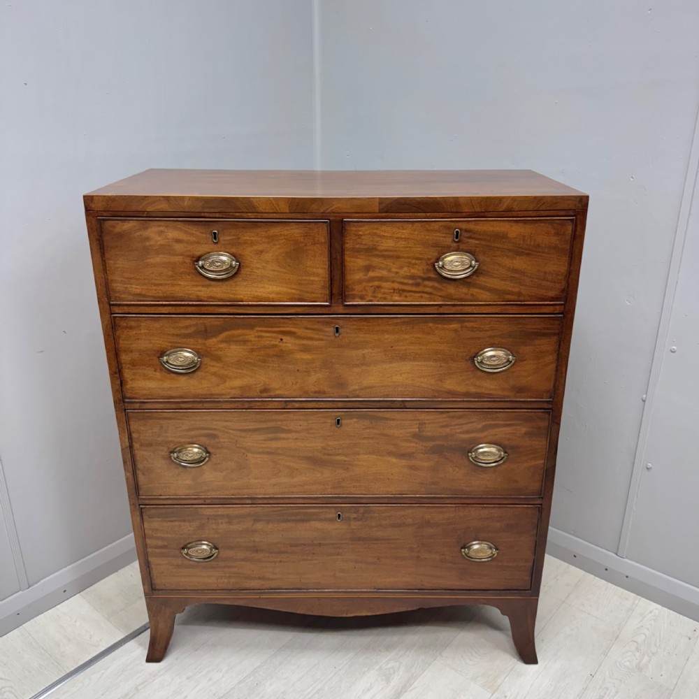 Regency mahogany chest of drawers View VII