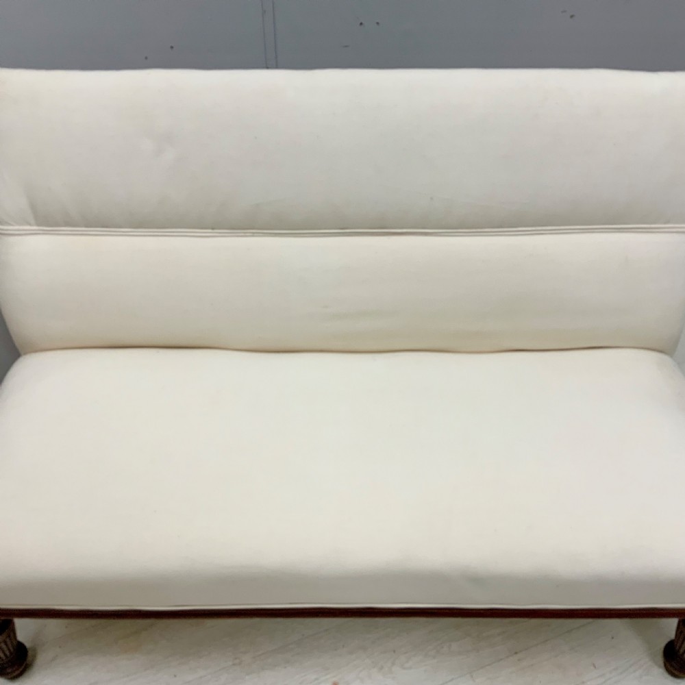 Victorian window seat in calico View IV