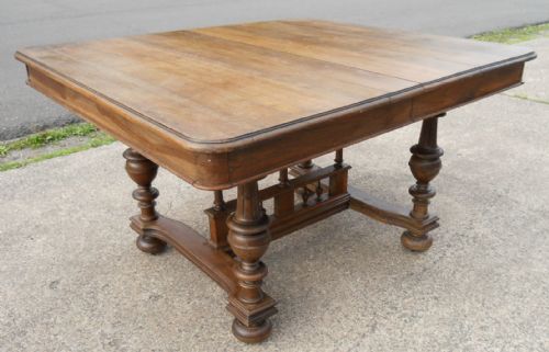 Oak Extending Dining Table to Seat Sixteen