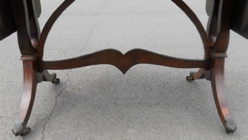 REGENCY MAHOGANY SOFA TABLE - ADDITIONAL PHOTO 8